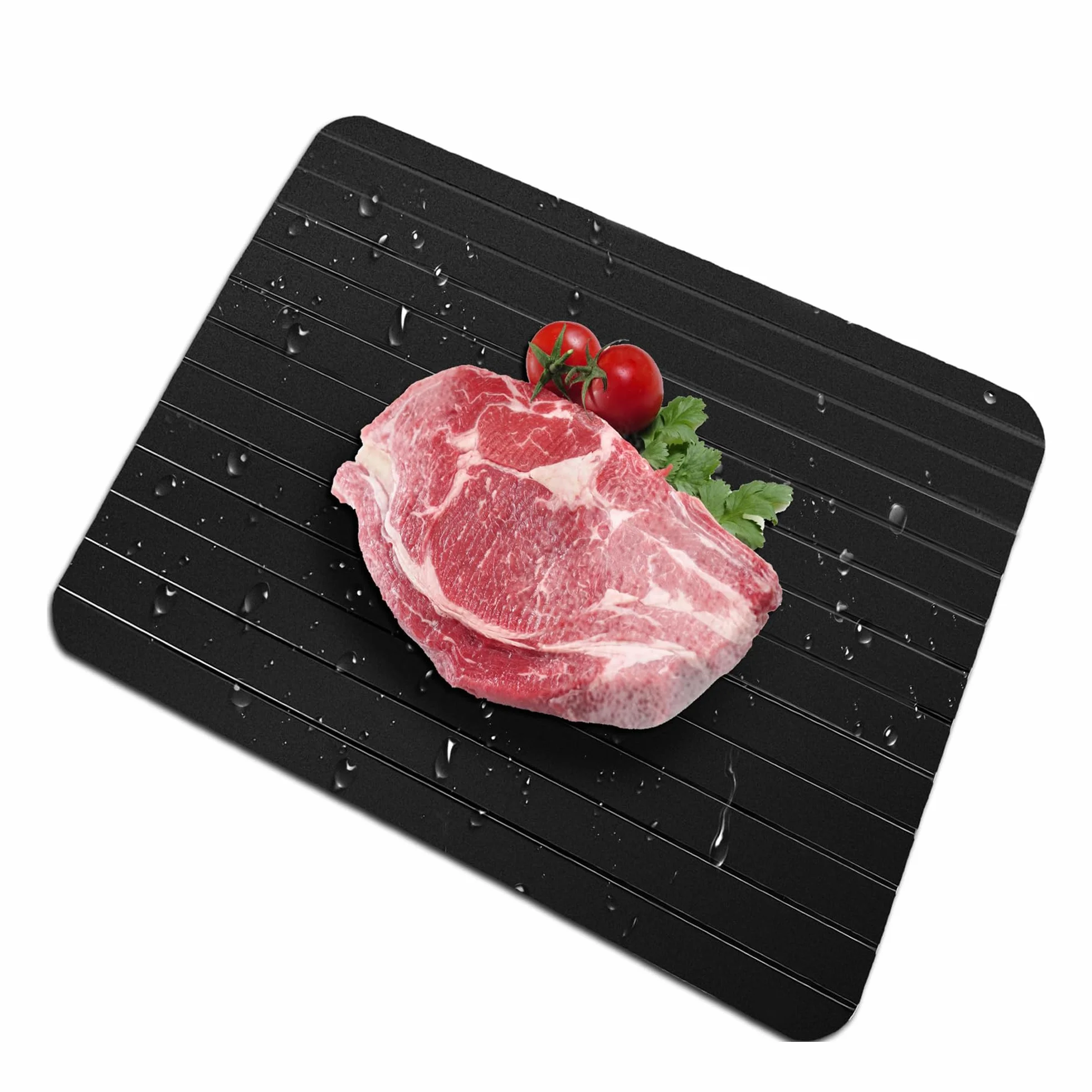 Plaque de Décongélation Rapide en Aluminium pour Viande Poisson et Aliments Surgelés