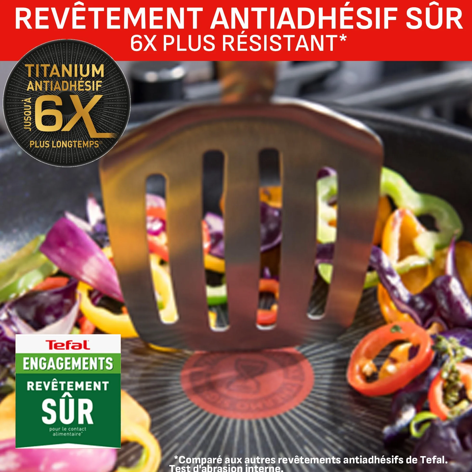 Tefal Ingenio Batterie de cuisine 20 pièces Induction Revêtement antiadhésif Empilable L897SK04