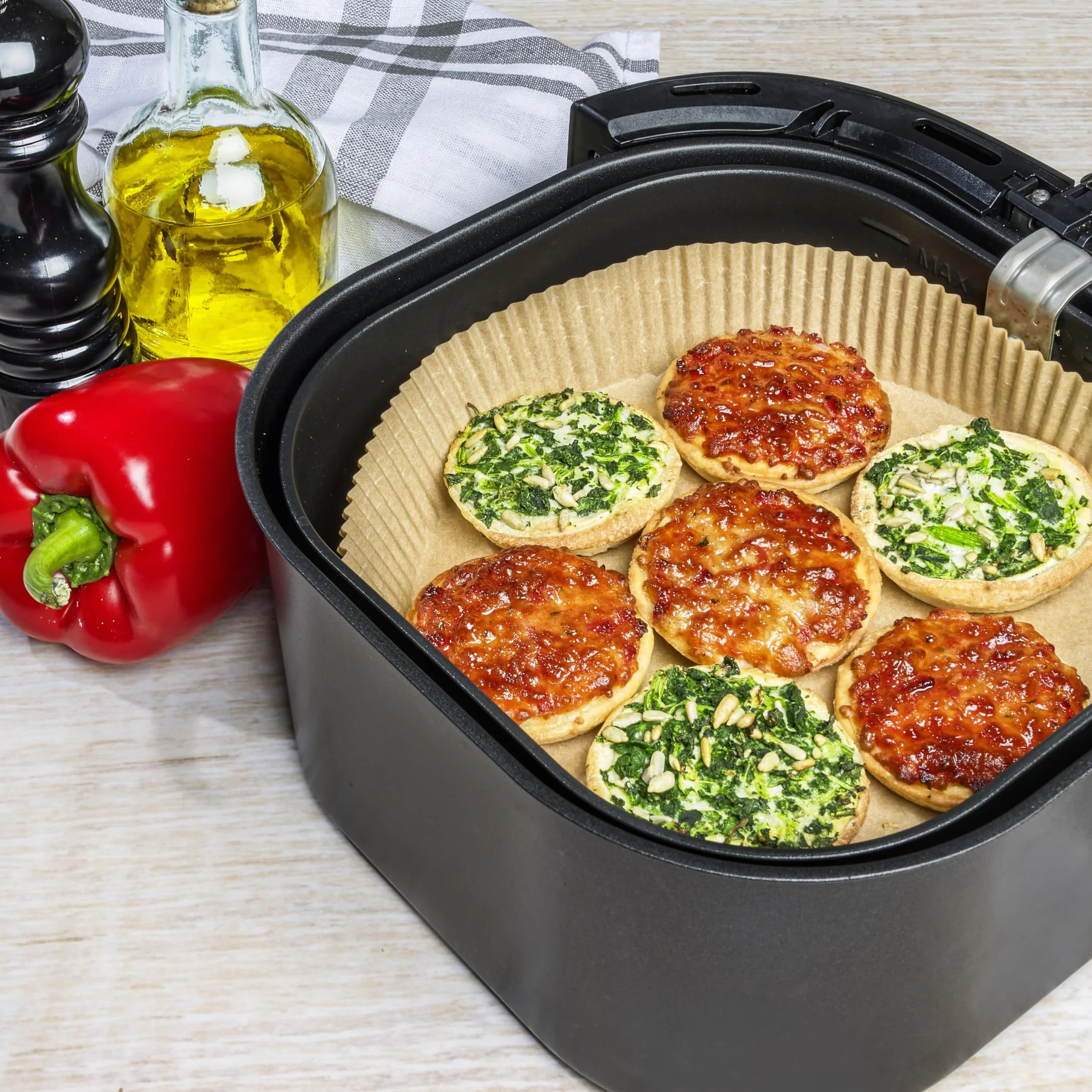 Albal Papier Cuisson Air Fryer 4-8 litres Absorbe les graisses