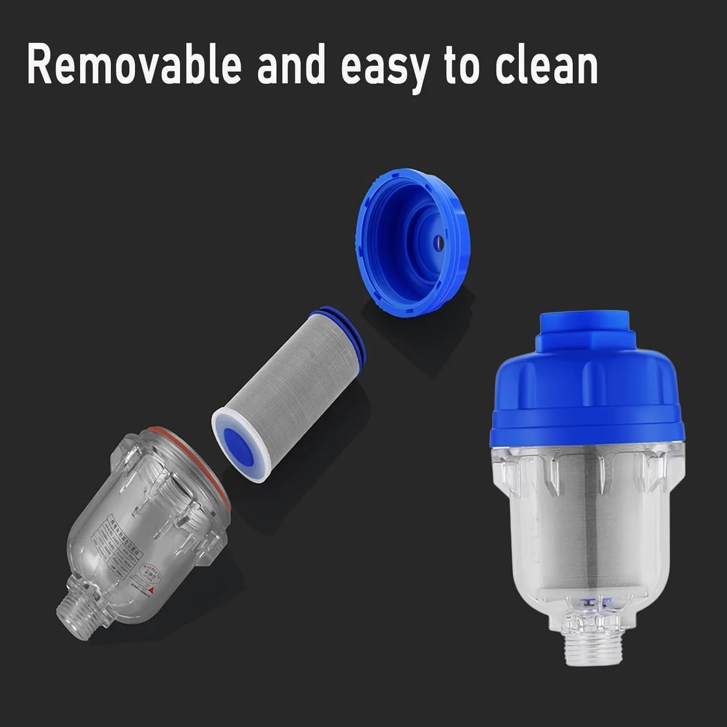 Filtre à eau pour robinet TAOZHUGONG, Préfiltre de sédiments A- 3/4''