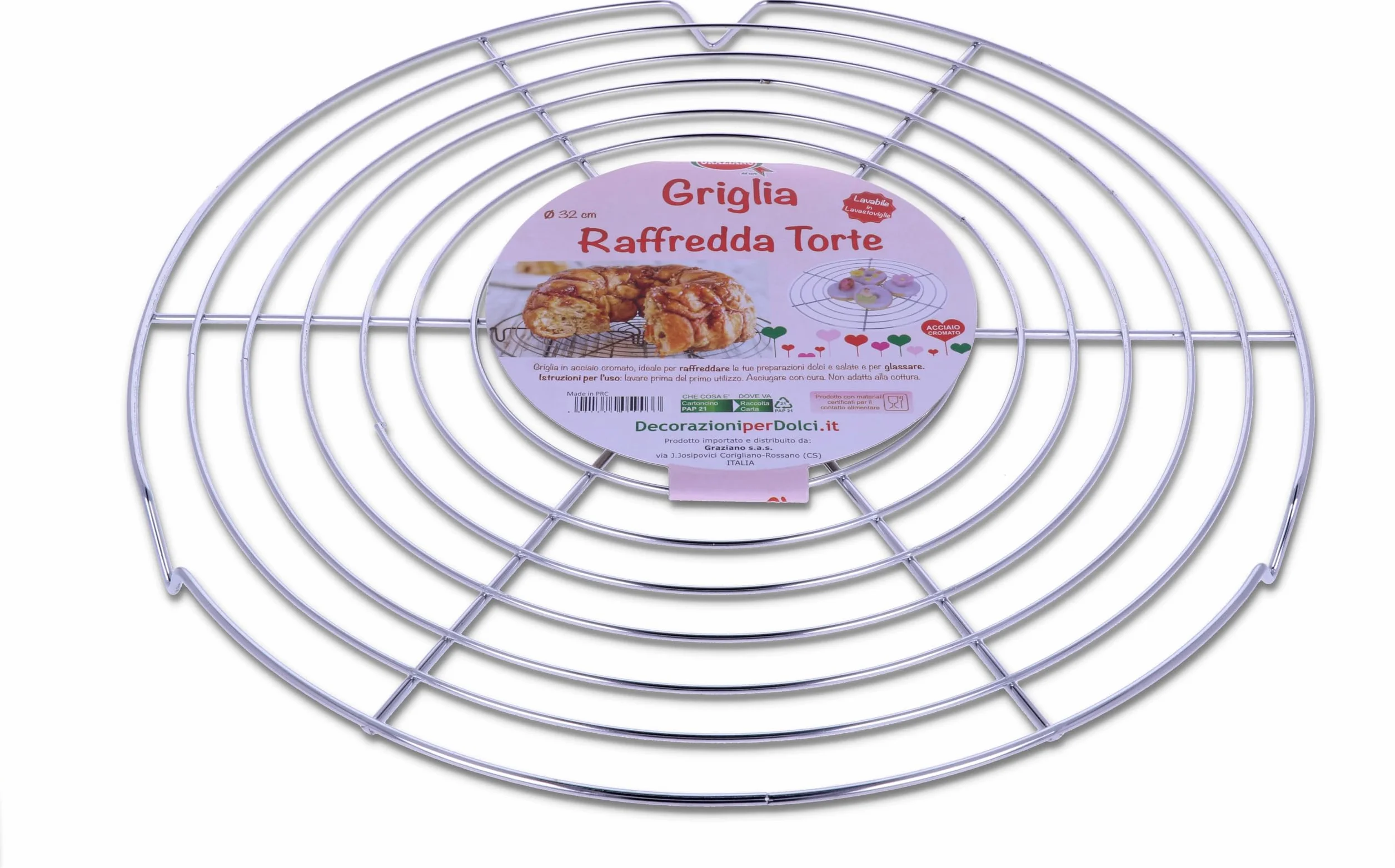 Grille refroidit gâteaux 32 cm