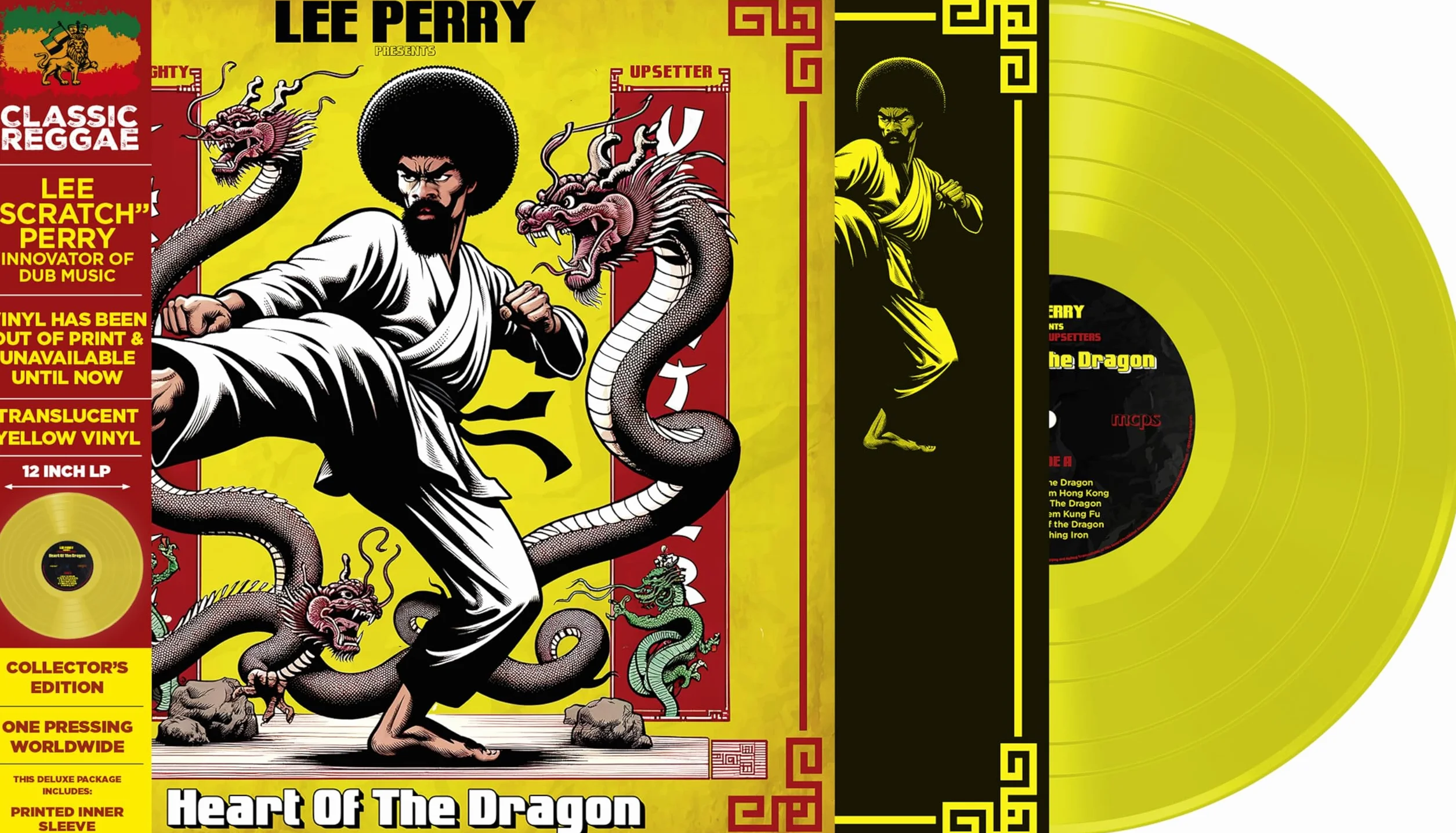 Heart Of The Dragon 30cm Jaune