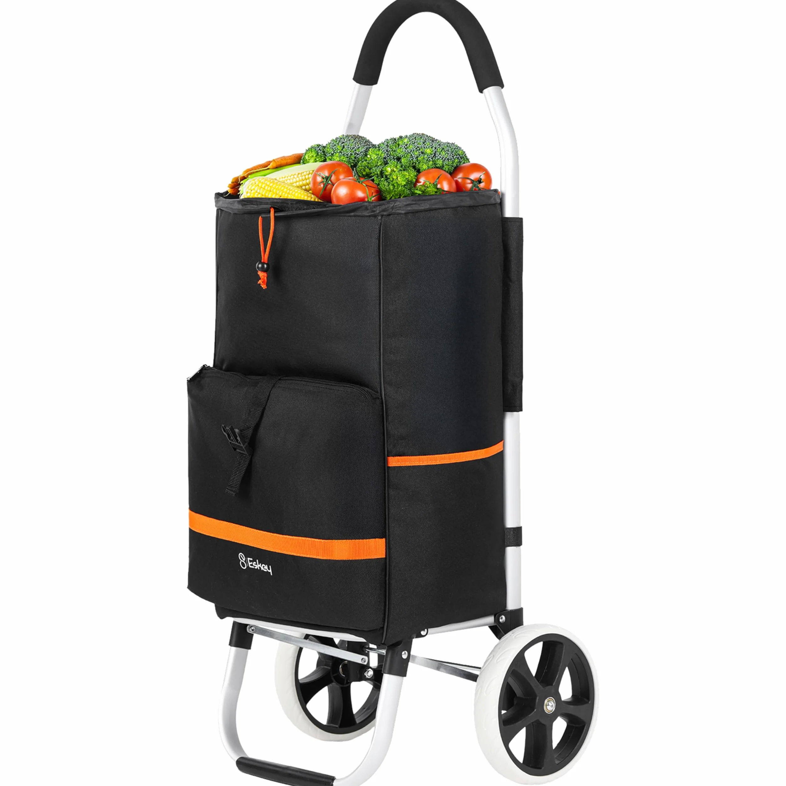 Eskey Chariot de Courses Pliable Isotherme Étanche
