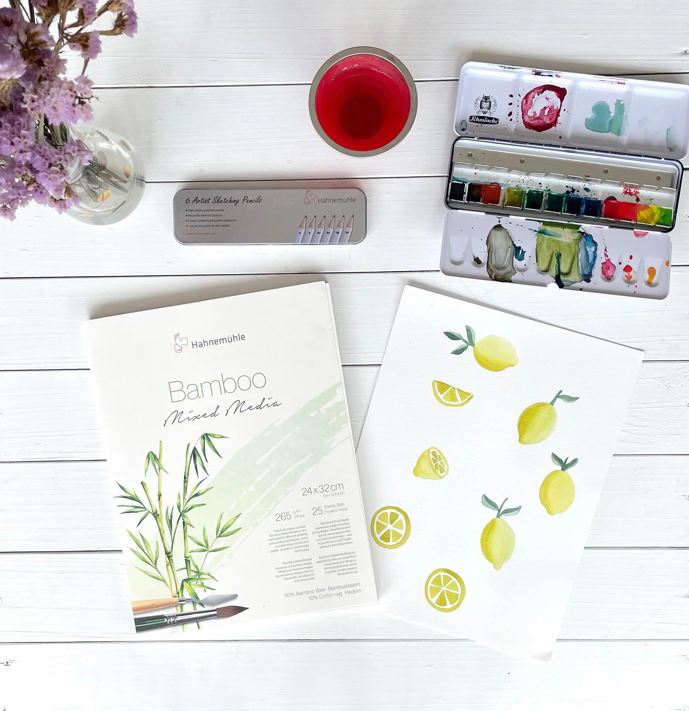 Bambou Mixed Media Pad 265 g/m²