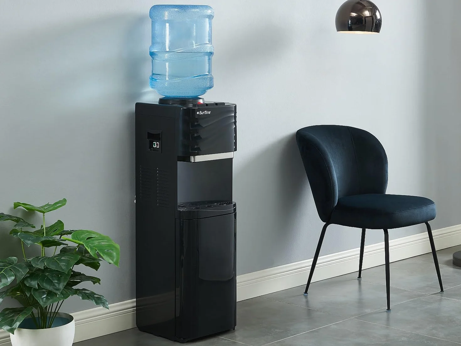 Fontaine à Eau FORTEX 11/18L Eau Froide/Chaude Noir