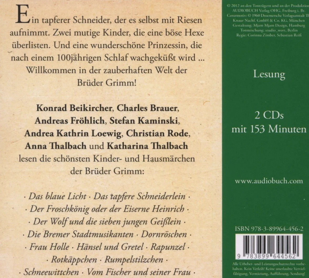 Die schönsten Kinder- und Hausmärchen