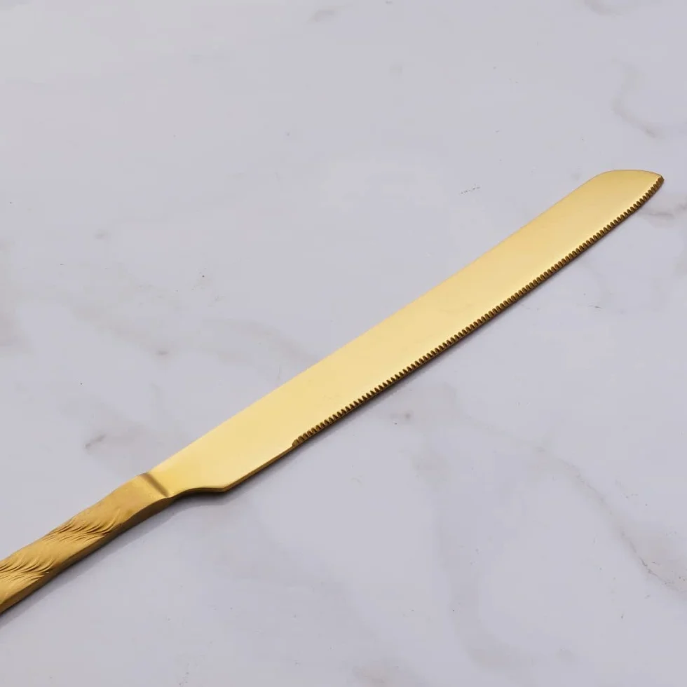 Ensemble de découpe de gâteau en Acier Inoxydable avec Couteau et Spatule