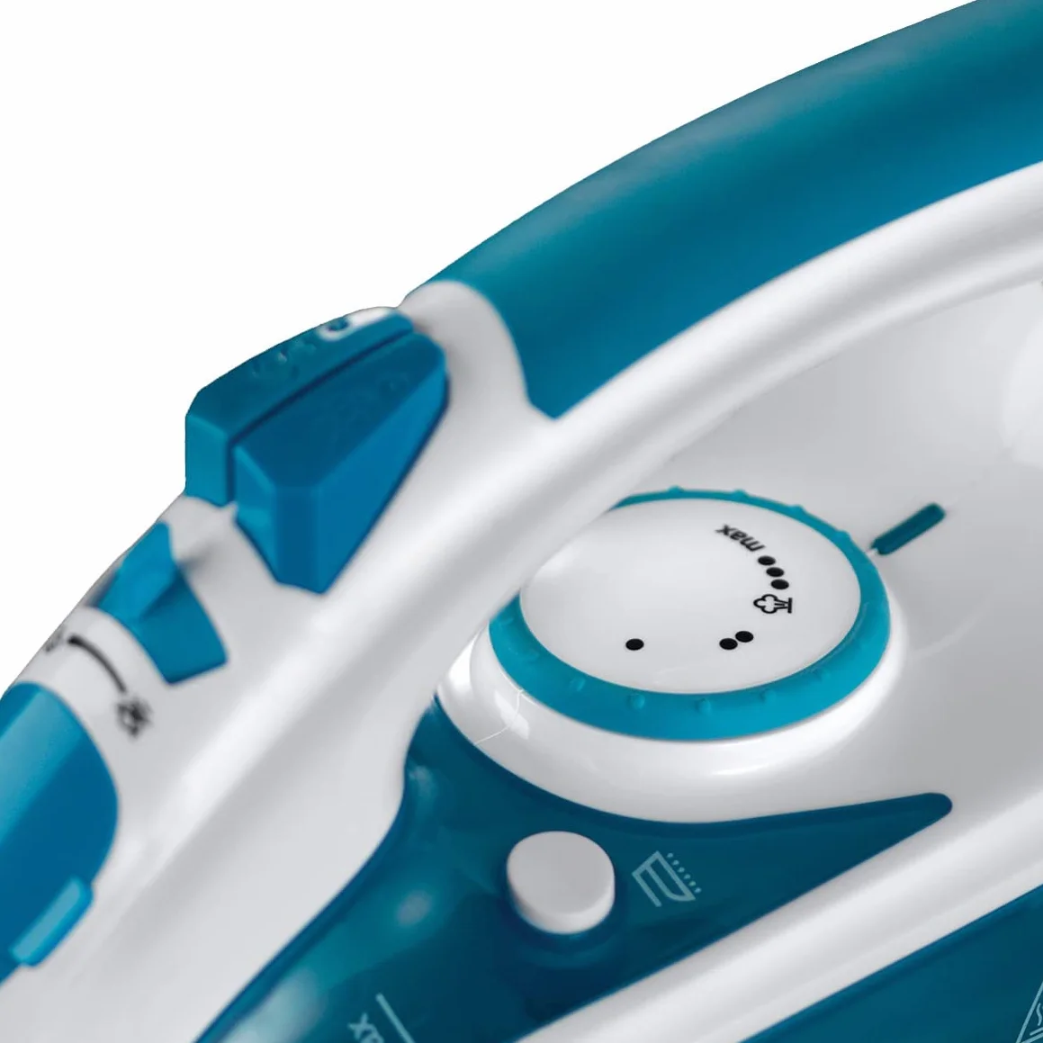 Russell Hobbs Fer à repasser vapeur Steamglide Pro 2600 W semelle céramique 300ml anticalcaire