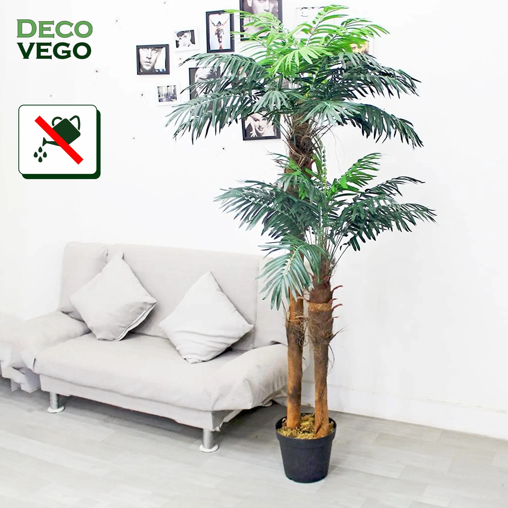 Palmier Artificiel 170 cm Decovego Plante Artificielle Arbre