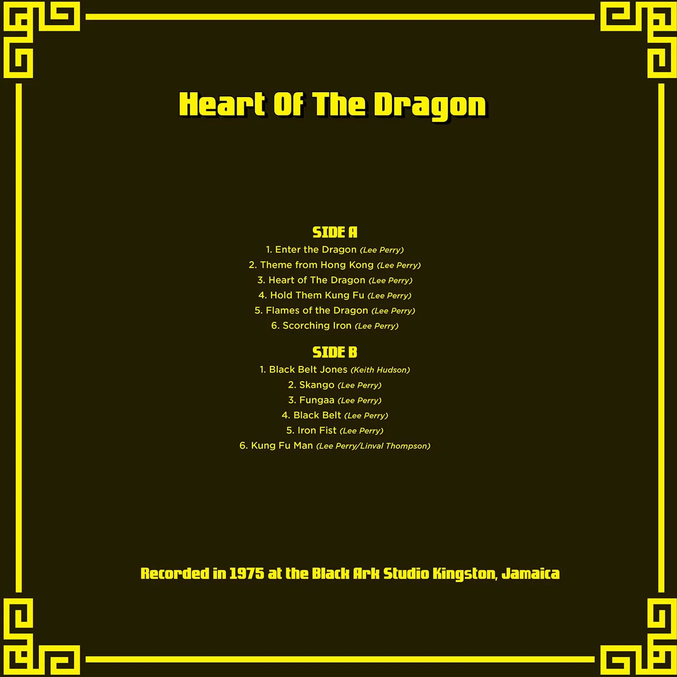 Heart Of The Dragon 30cm Jaune