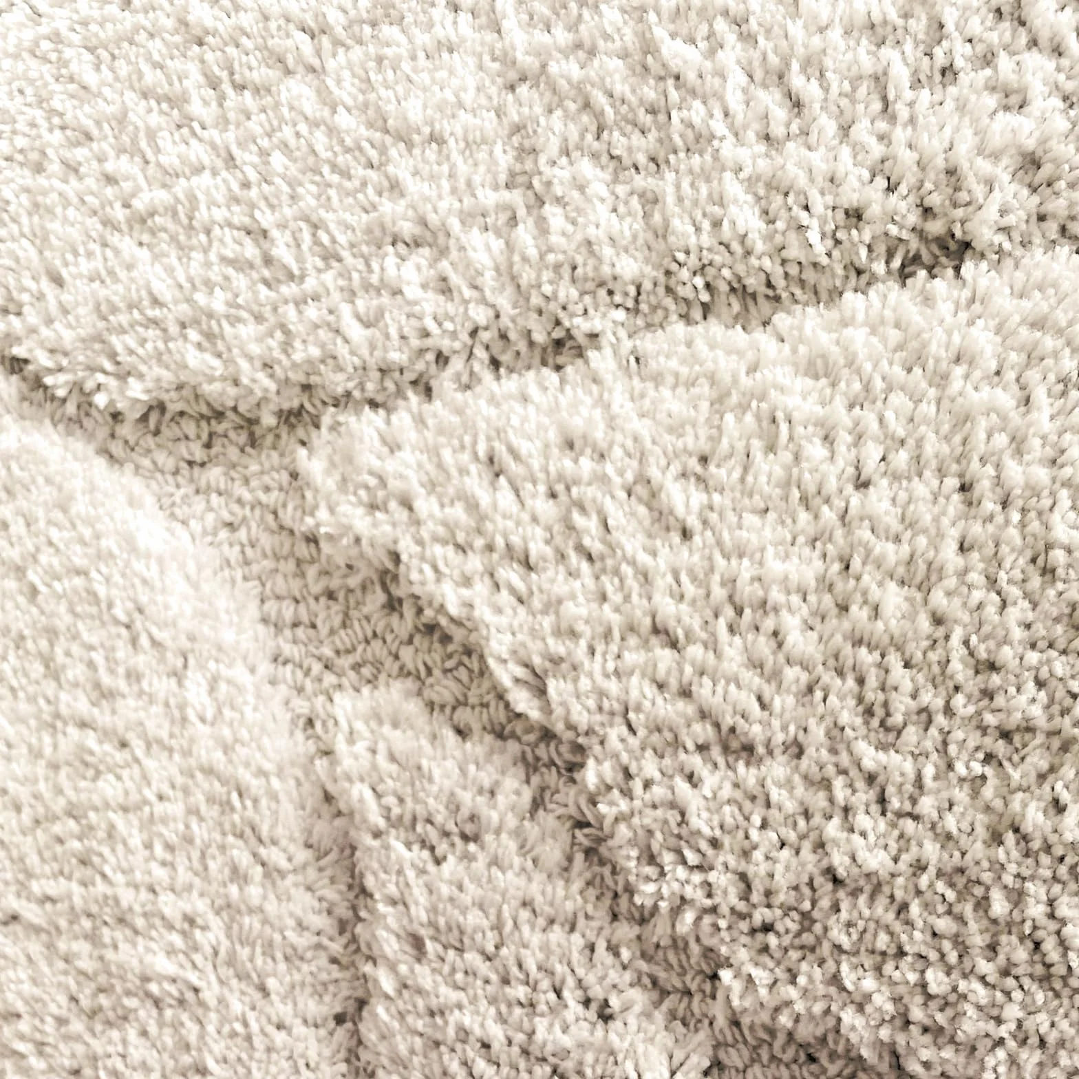 KARAT Tapis de Bain Doux Antidérapant Séchage Rapide Lavable 40°C Oeko-TEX 80x150 cm Maris Crème