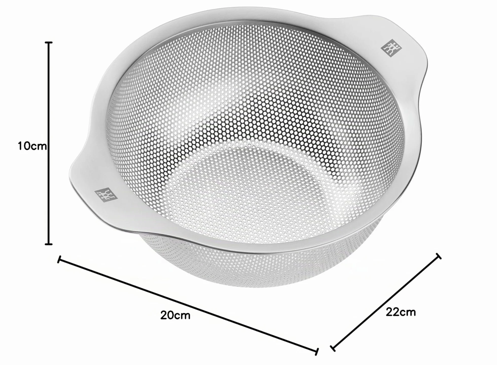 ZWILLING TABLE Passoire de cuisine Ø 20 cm acier inoxydable 18/10 argent lave-vaisselle