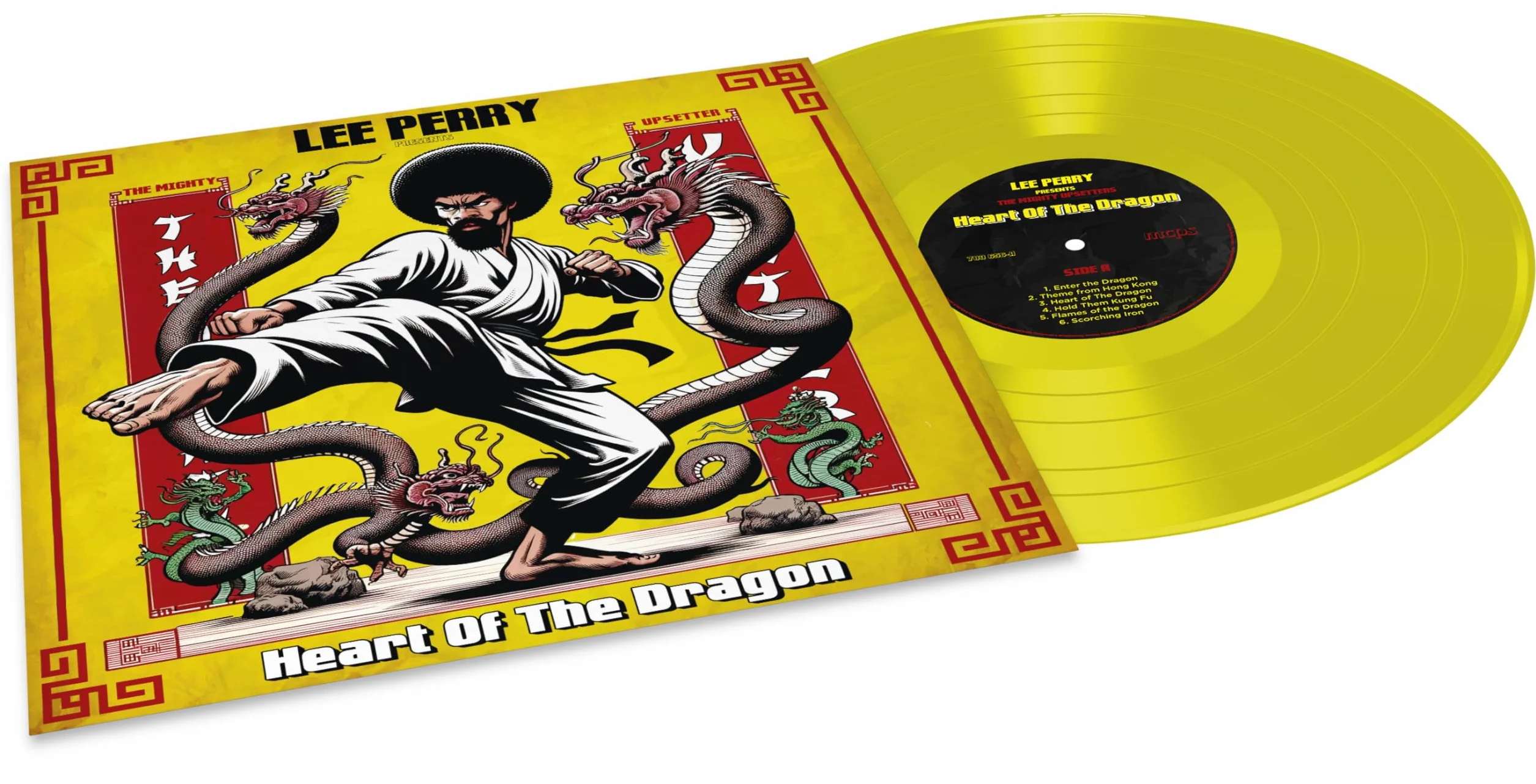 Heart Of The Dragon 30cm Jaune