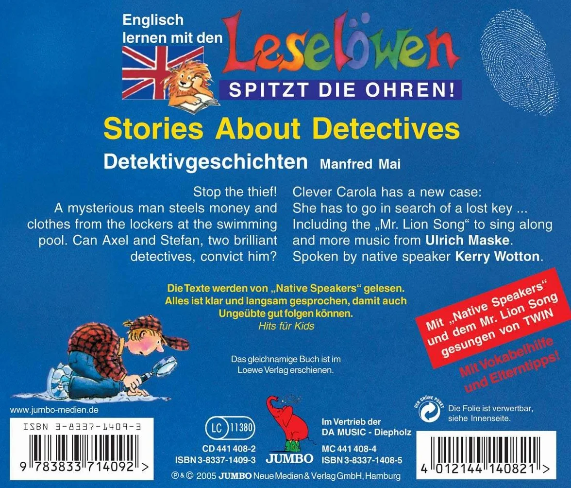Leselöwen: Stories About Detectives