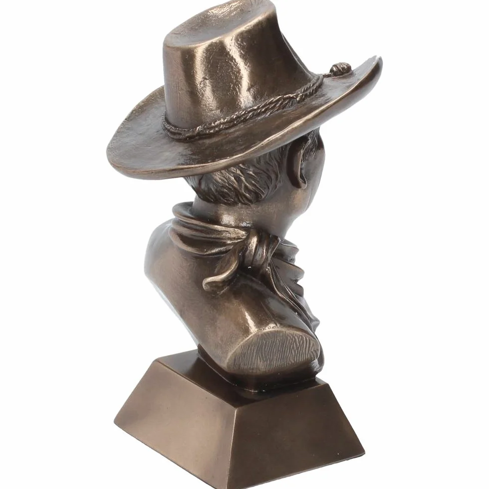 Nemesis Now Figurine Buste John Wayne Bronze 18 cm Résine