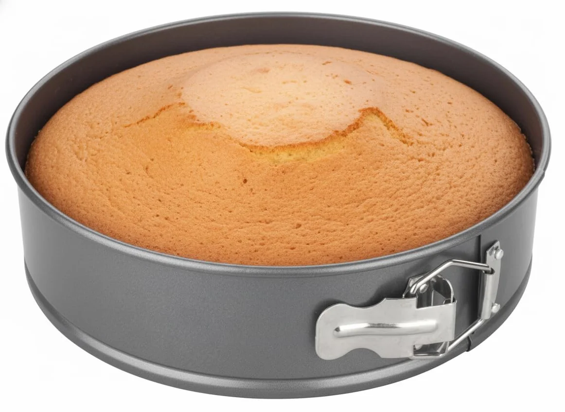 Chef Aid Moule à Gâteau Rond Amovible Antiadhésif 20cm Base Démontable