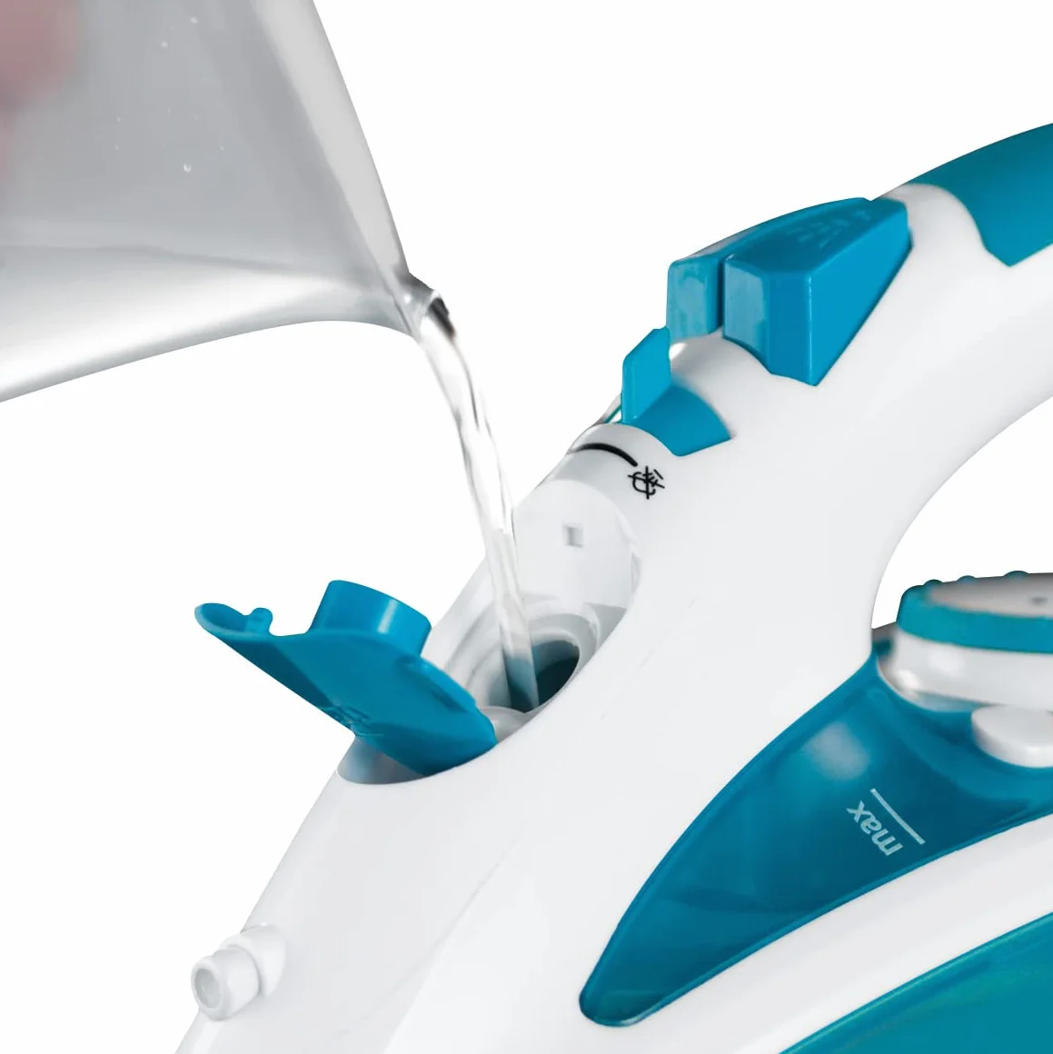 Russell Hobbs Fer à repasser vapeur Steamglide Pro 2600 W semelle céramique 300ml anticalcaire