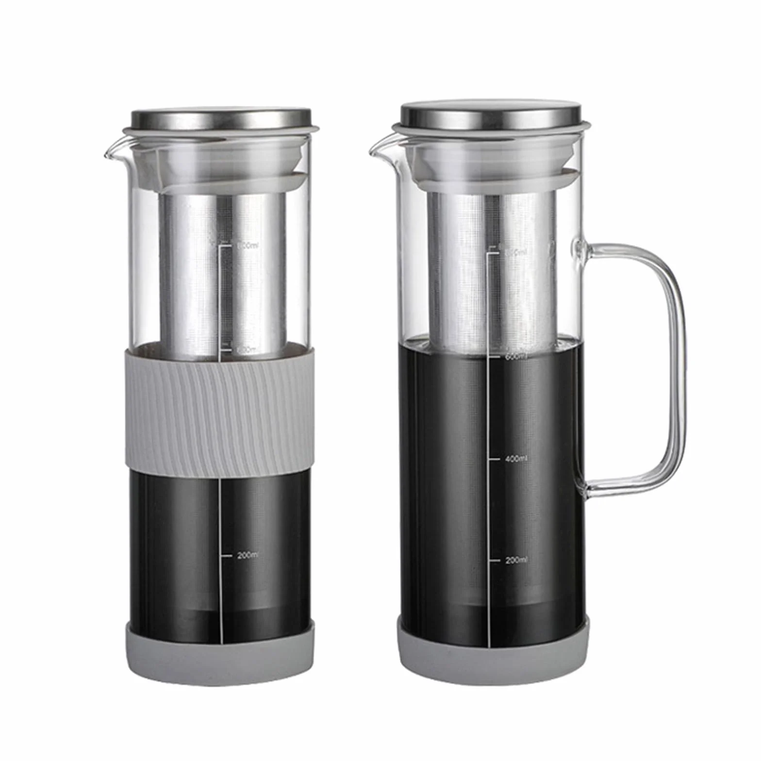 Infuseur à café froid en verre et acier