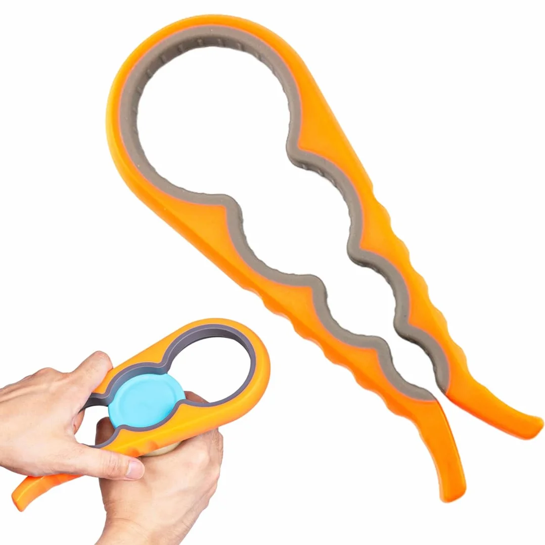 SULIUDAJI Ouvre Bocal Multifonctionnelle Manuel Plastique Ouvre Boîte Ouvre Bouteille