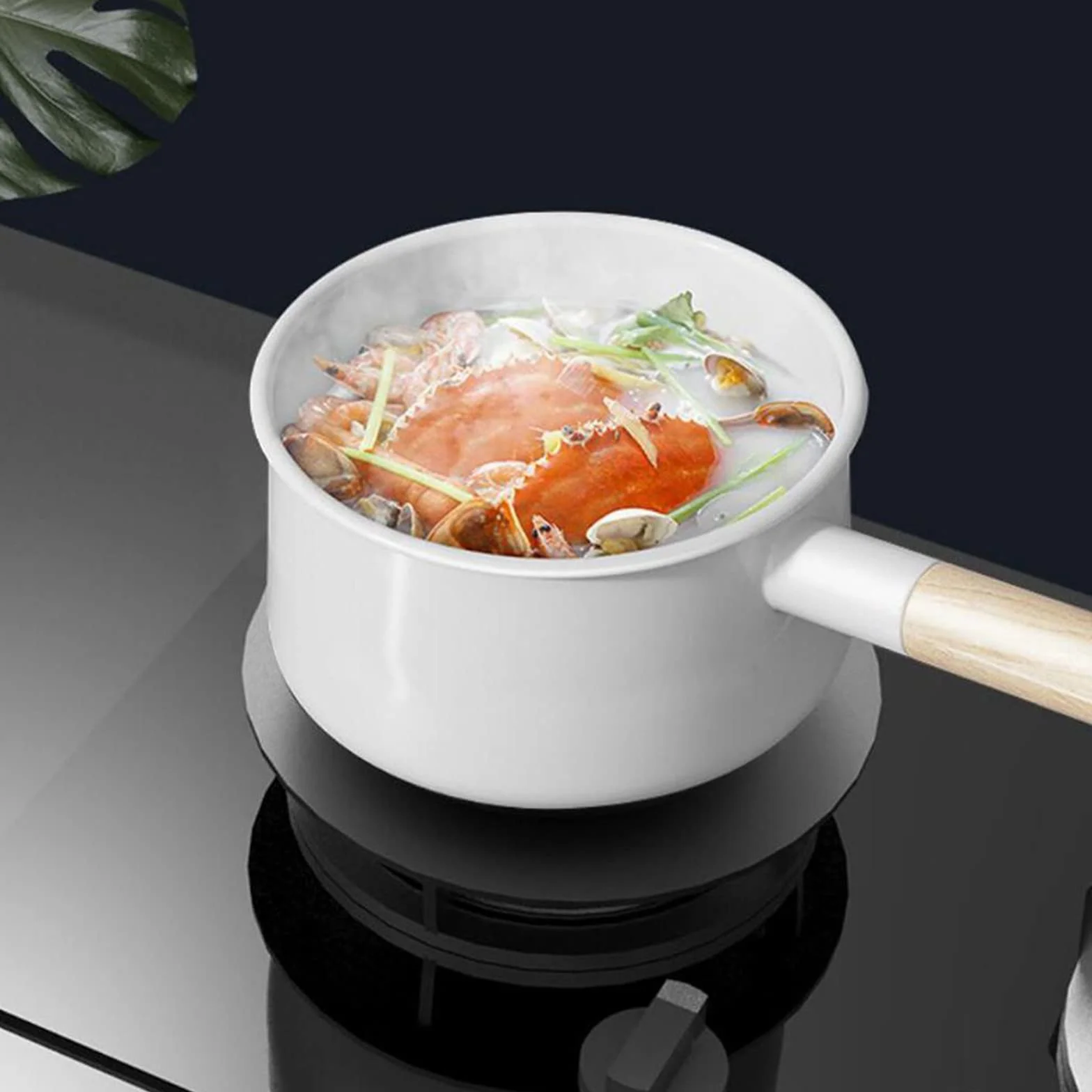 F Fityle Plaque de diffuseur de Chaleur Pliable pour cuisinière à gaz, Plateau de dégivrage Rapide en Aluminium 24cm