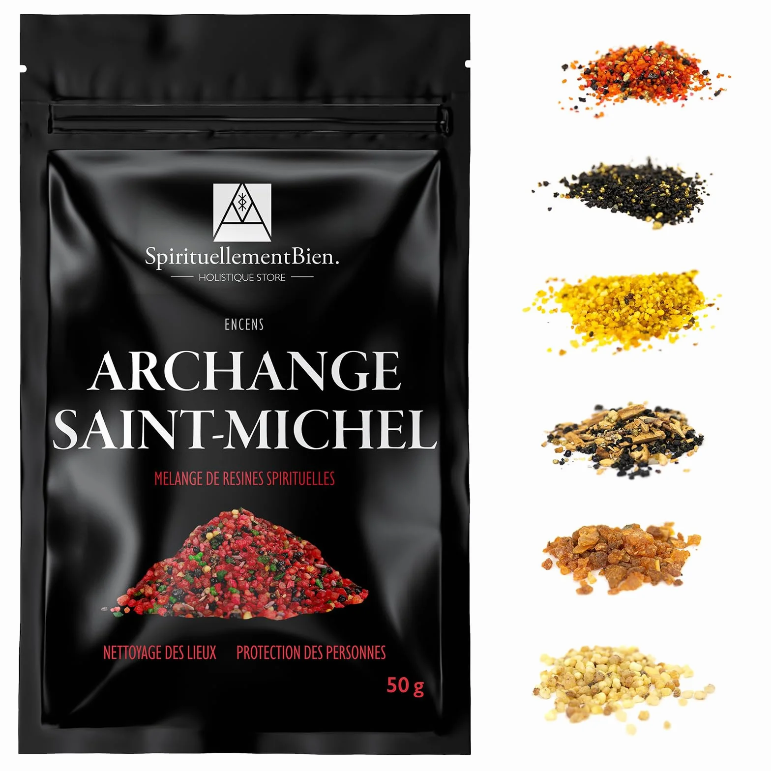 Encens Archanges St Michel résine 50gr Fumigation Brule Parfum Protection