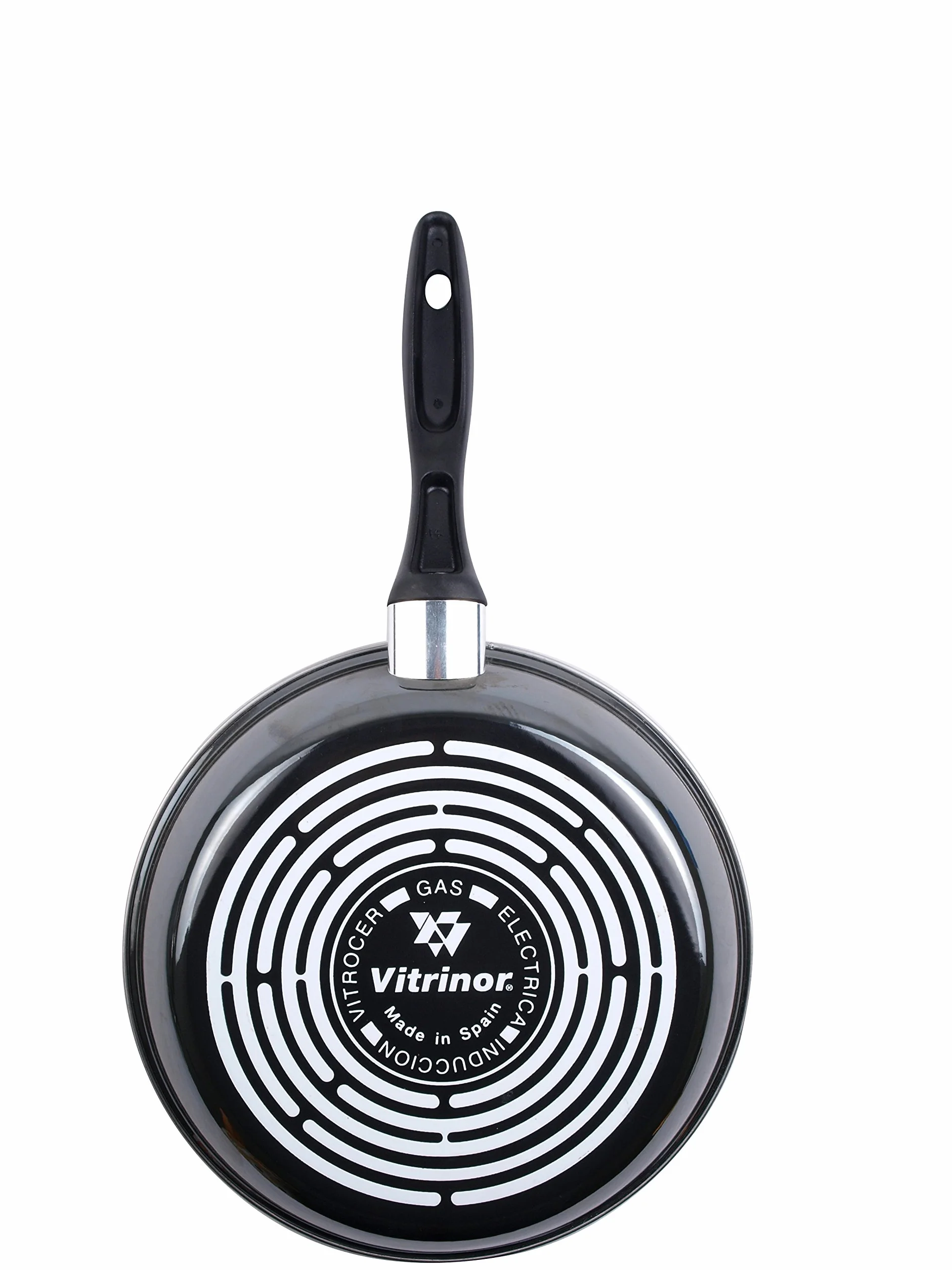 Megafesa Glass Poêle 26 cm Noir Cristal