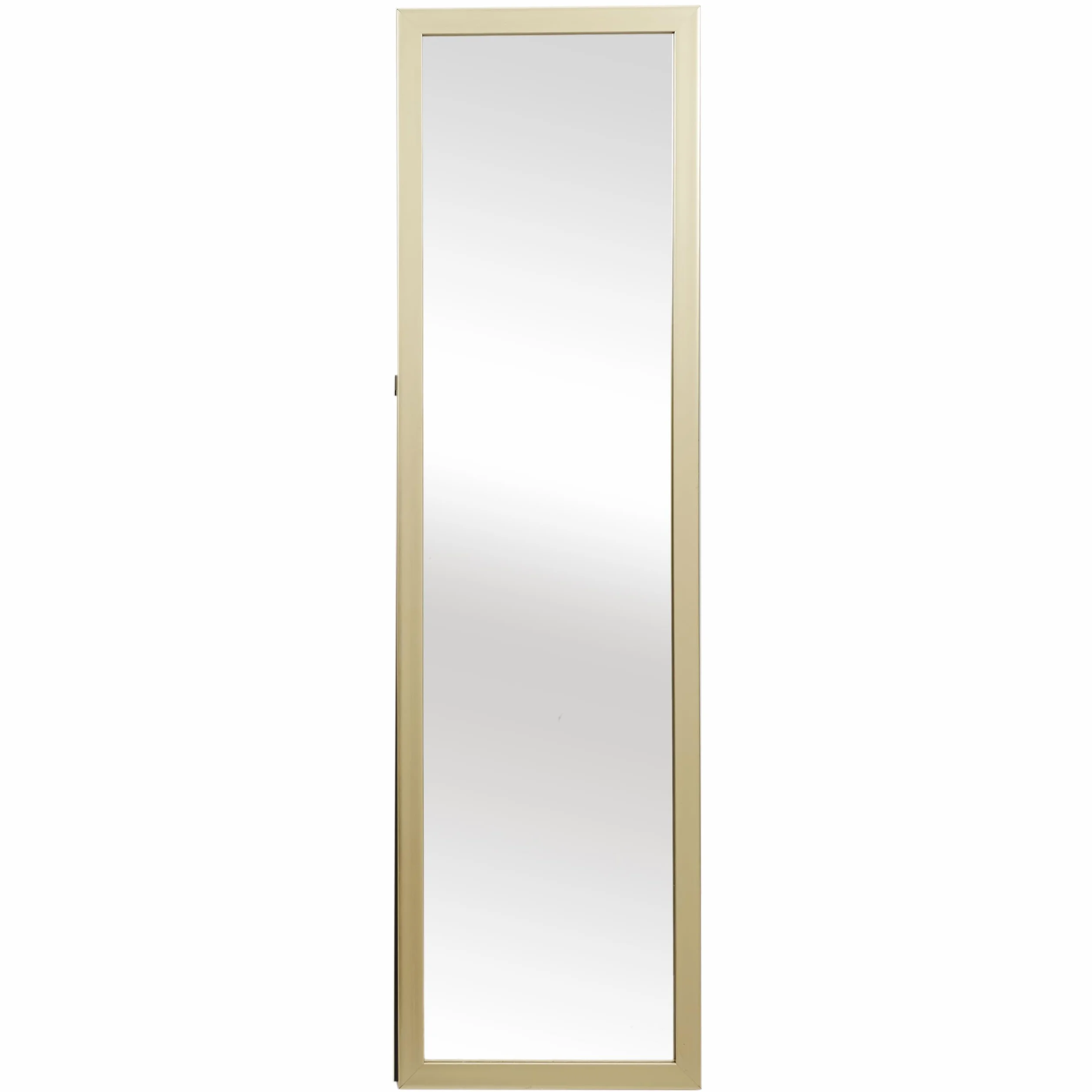 Miroir sur Pied Doré 124 cm, Design Raffiné pour Salon, Chambre ou Bureau
