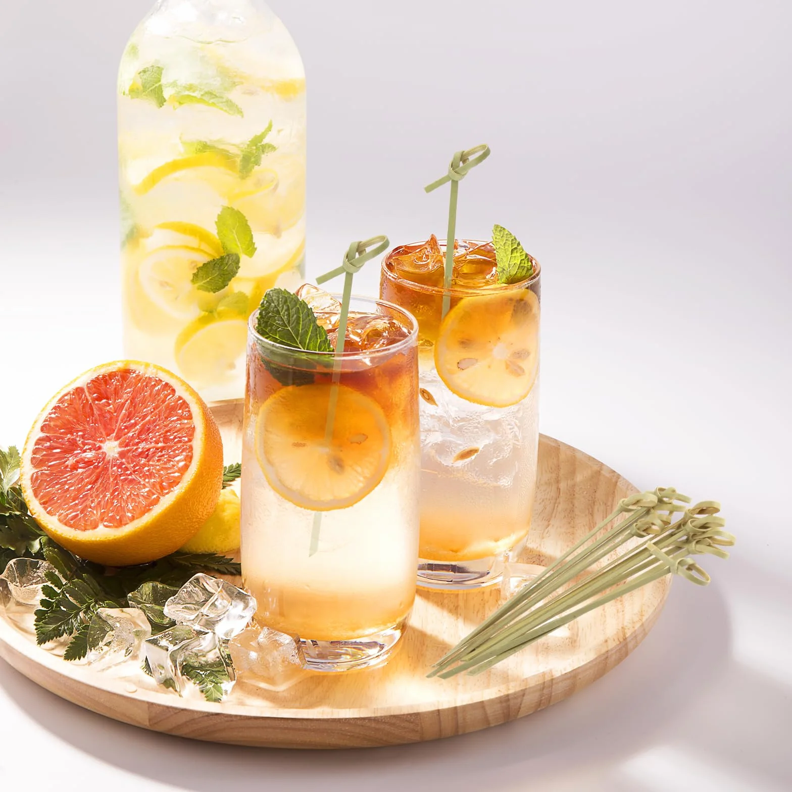 Pic Aperitif 12 cm Bambou Naturel Cure Dent Decoratif Aperitif pour Restauration Mariage