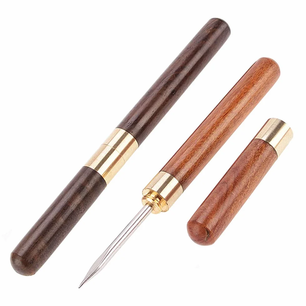 Lot de 2 couteaux à thé en bois pour casser thé, gâteau, glace