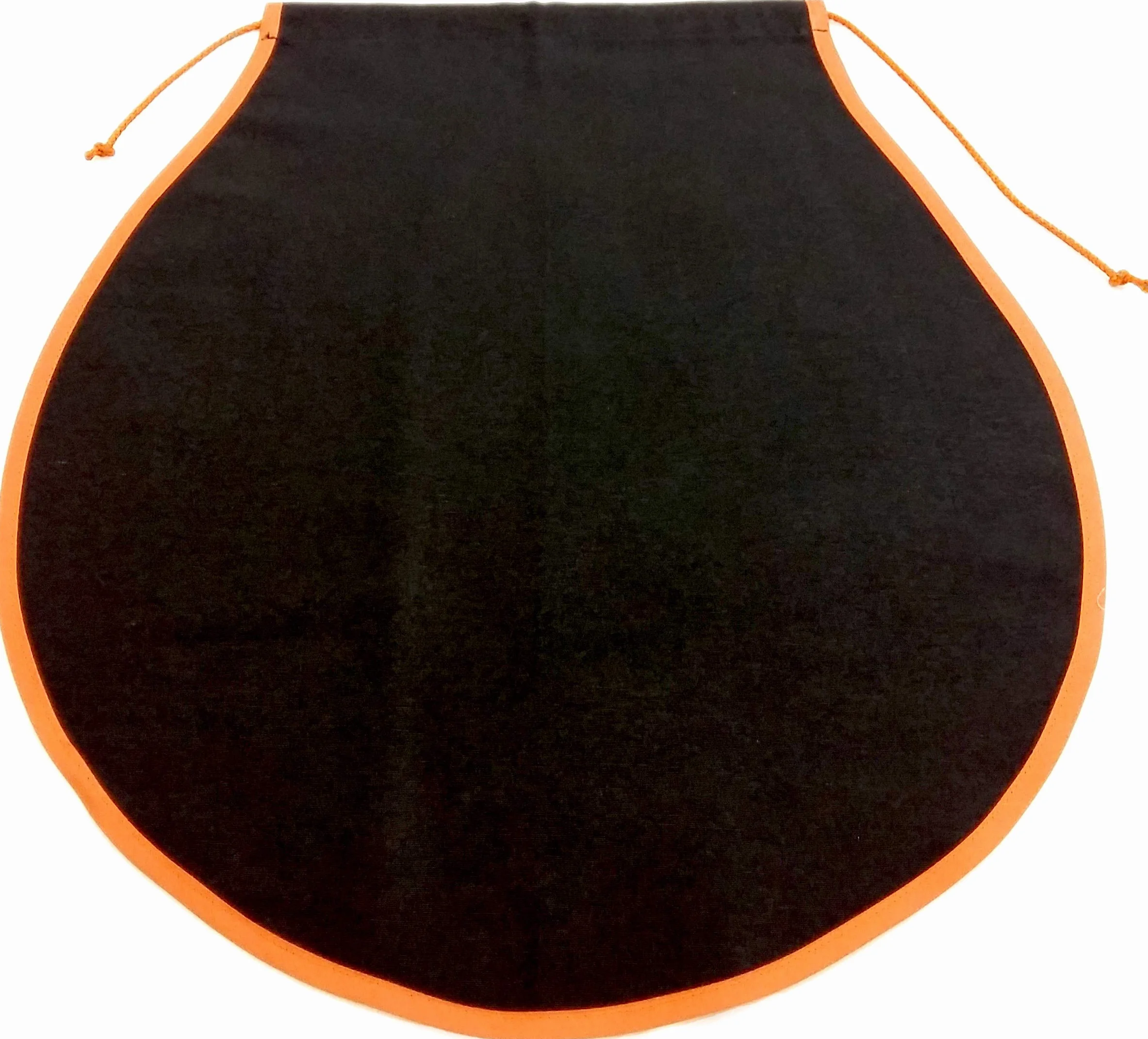 Jamonprive Couvre Jambon Noir Bordure Orange pour Serrano Ibérique Prosciutto