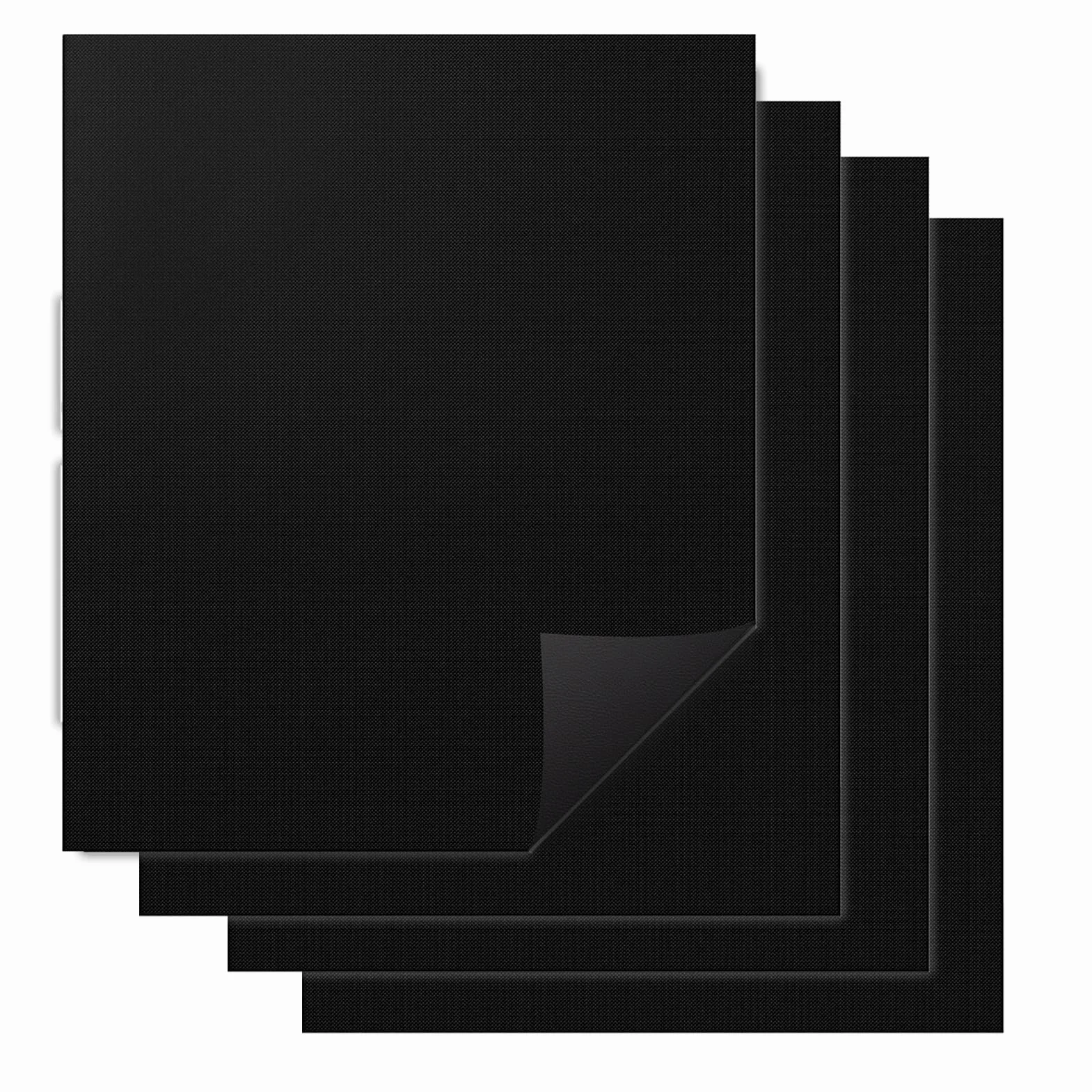 Tapis de Cuisson Barbecue 50x40 cm Lot de 4, Feuille Antiadhésive Réutilisable Résistante à 280°C