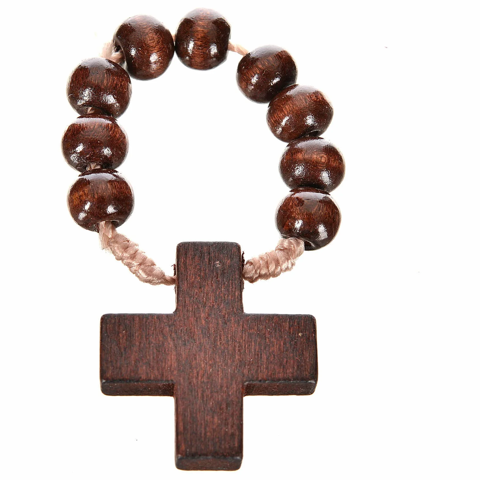 Holyart Dizainier Bois et Corde en Bois foncé