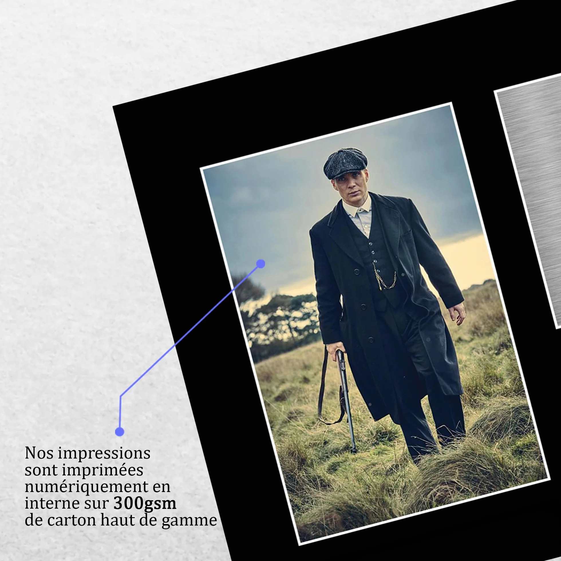 A4 Cillian Murphy Peaky Blinders Imprimé Signé Autographe Photo