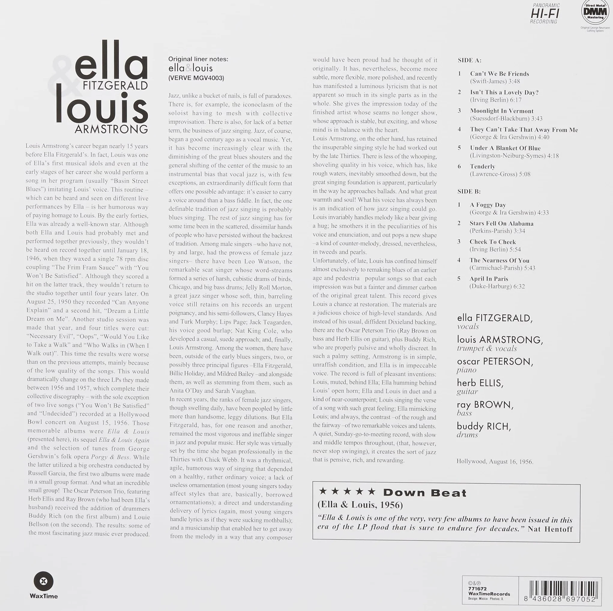 Fitgerald Armstrong Ella & Louis
