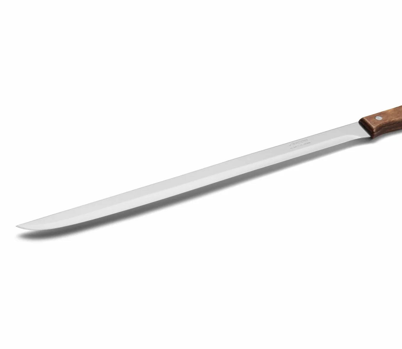 ARCOS Couteau à Découper Jambon Viande 250 mm Bois Compressé Marron Latina
