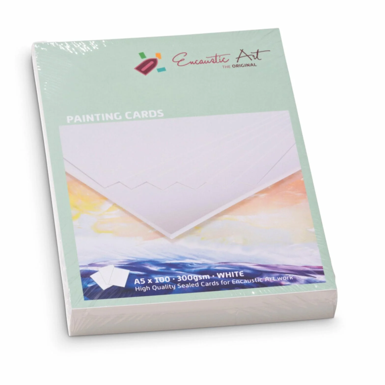 Encaustic Art The Original Papier encaustique A5 300 g Lot de 100 feuilles