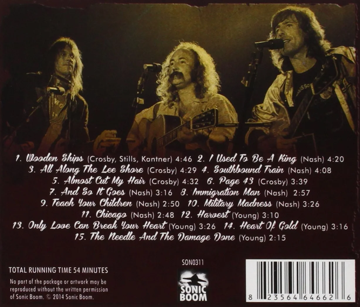 Crosby & Nash & Young: The 1972 Broadcast