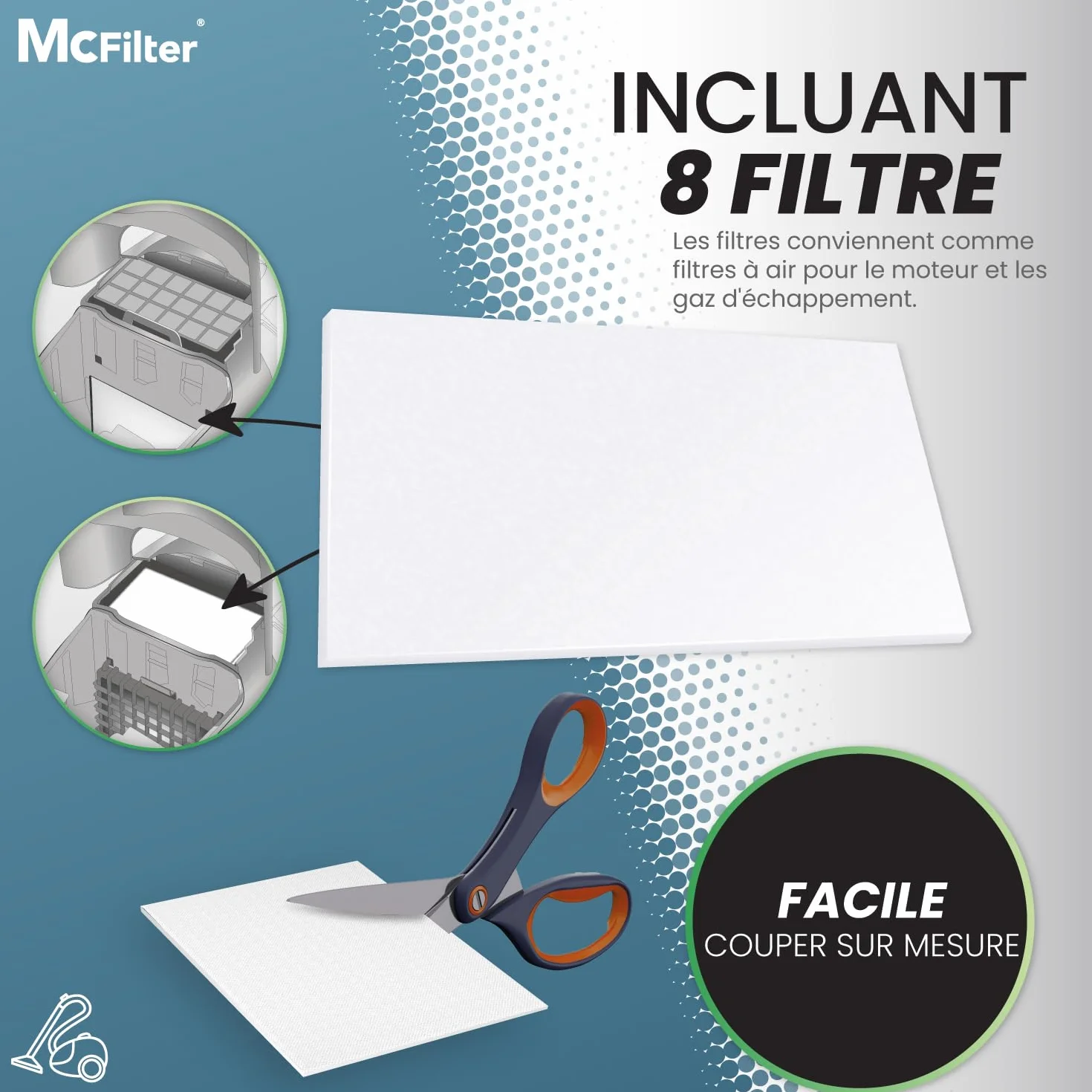 Miele FJM S2 S3 S4 S5 S6 S7 Complete C1 Compact C1 C2 sacs à poussière 16 pièces avec 8 filtres autobloquants MAXI BOX