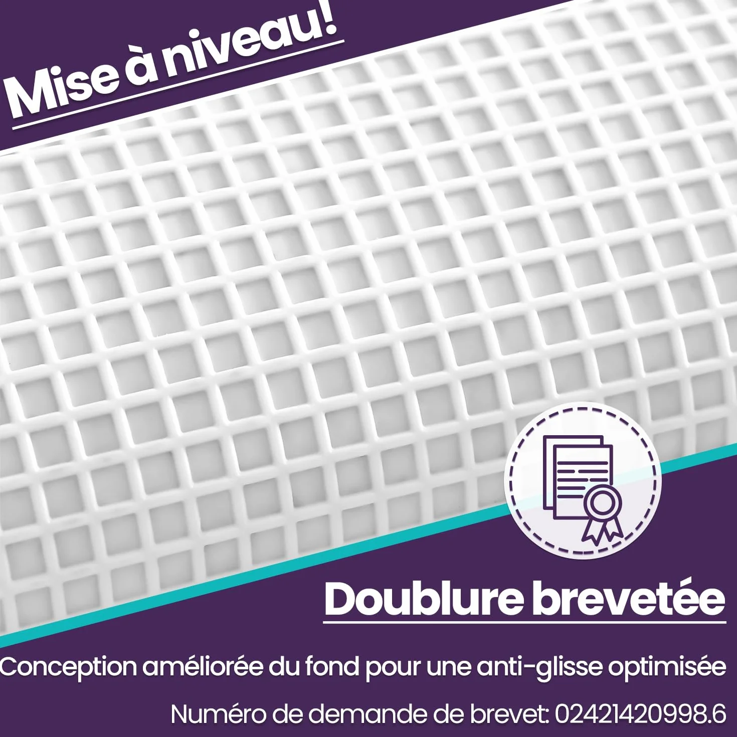 DEXI Tapis Salle de Bain Antidérapant 54 x 86 cm Ovale Absorbant Lavable Motif Plage
