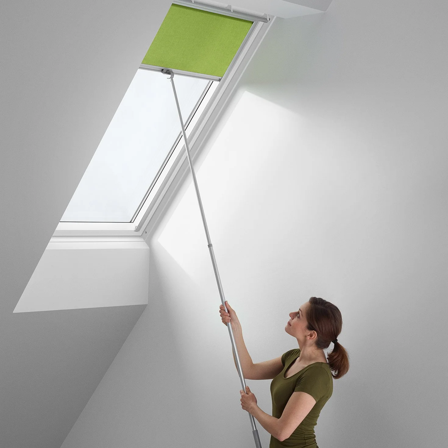 Canne Télescopique VELUX ZCT 200K 100-180 cm pour Stores Fenêtres de Toit GGL/GGU