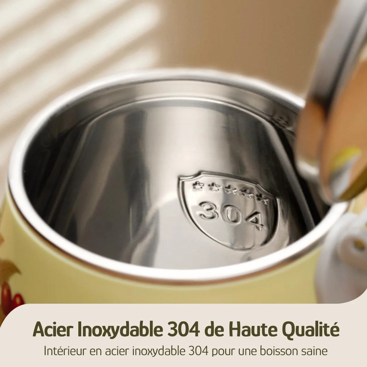 Hazel Quinn X Eduardo Recife Ensemble Bouilloire Grille Pain, Bouilloire Electrique 1 L 1360 W, Acier Inoxydable, Sans BPA, Parois Doubles + Grille Pain 2 Fente 815 W, 3 Fonctions 6 Niveaux de Cuisson