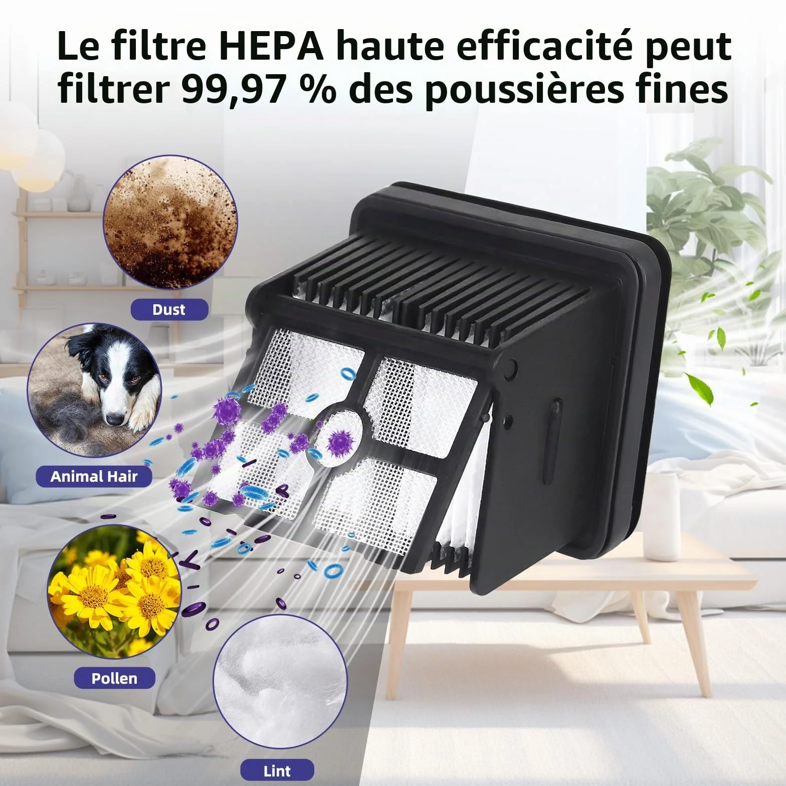 Accessoires Dreame H12 Pro H12 Dual G10 Pro Aspirateur Eau Poussière Pièces Rechange Ensemble 5 Pièces