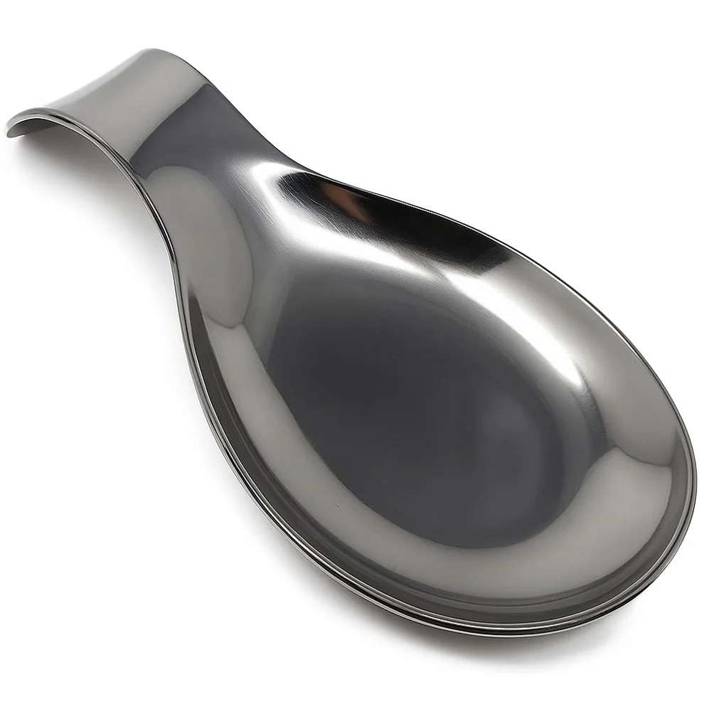 Porte-cuillère cuisine acier inoxydable argent MGE
