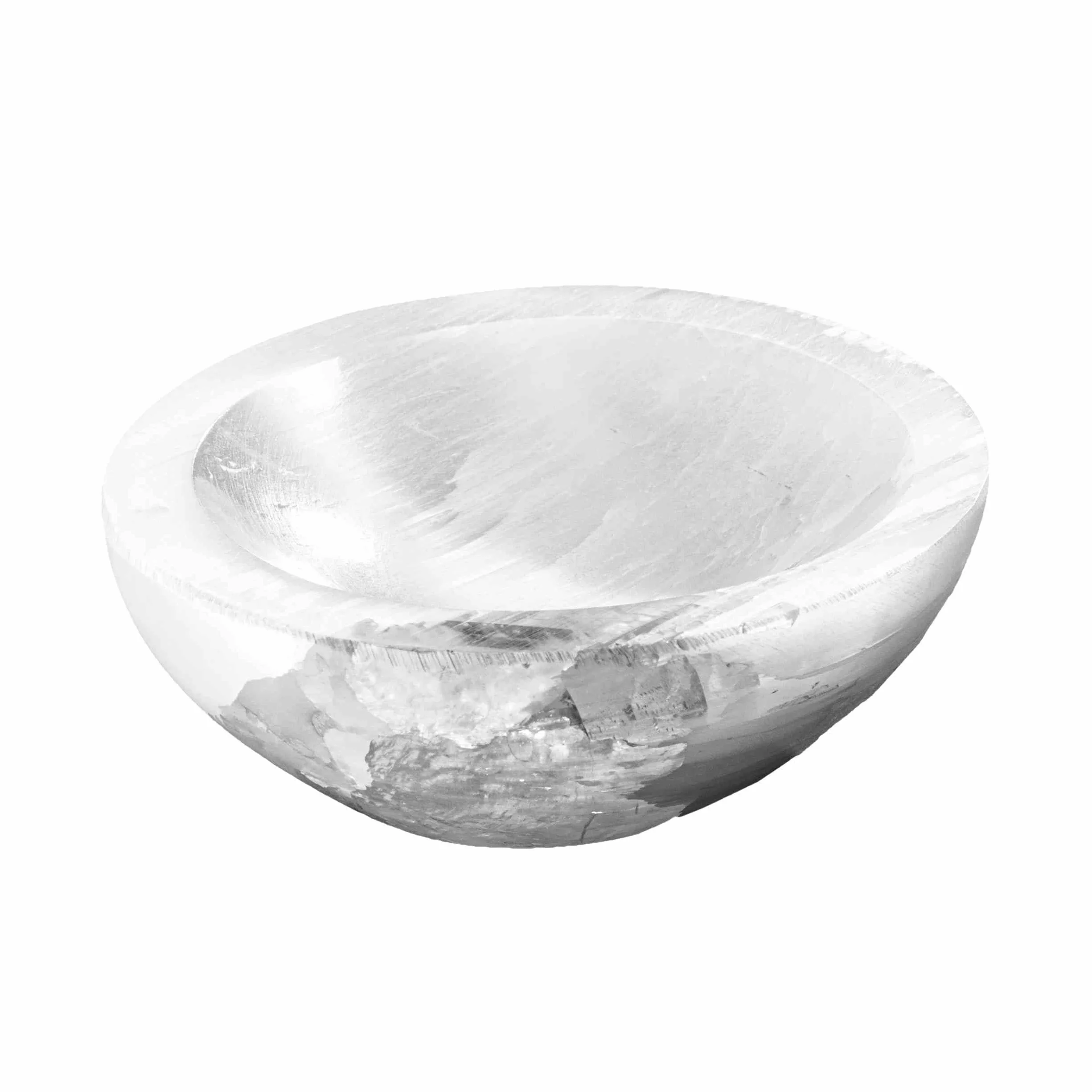 Sélénite 7,5 x 3 cm Pierre Naturelle Polie Reiki Recharge Nettoyage Spirituel