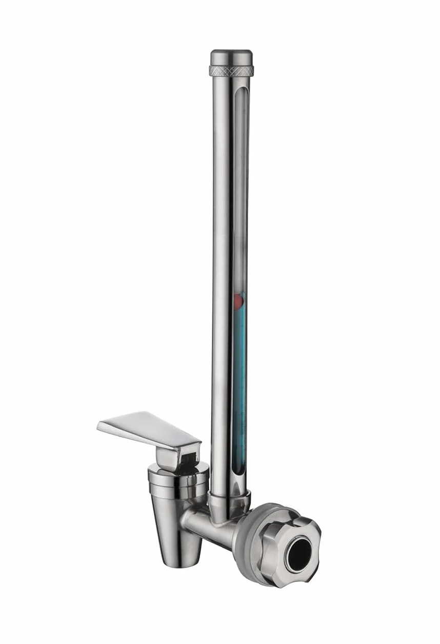 Robinet en Acier Inoxydable Avec Jauge de Niveau d'Eau 7" Compatible Système de Filtration Berkey Doulton Berkefeld