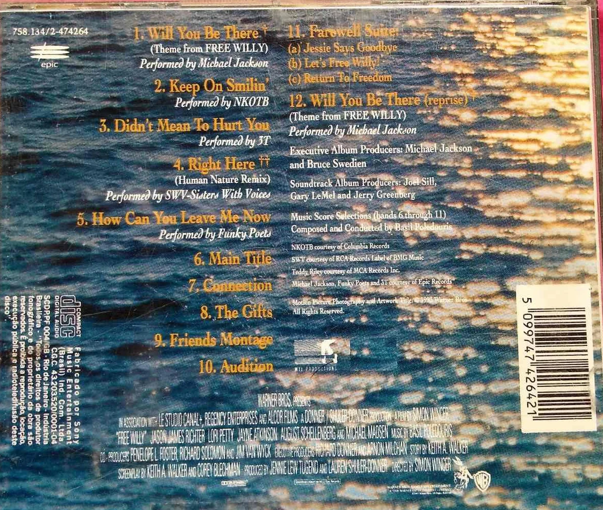 Free Willy Original Motion Picture
