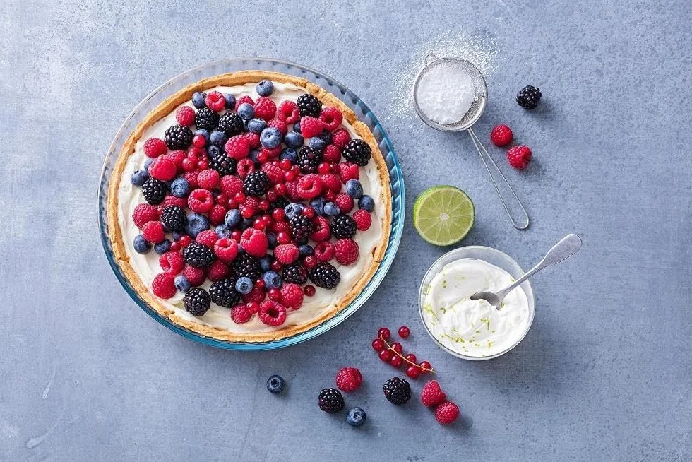 Pyrex Moule à tarte 25 cm Verre Borosilicate Ultra-Résistant Chocs Thermiques