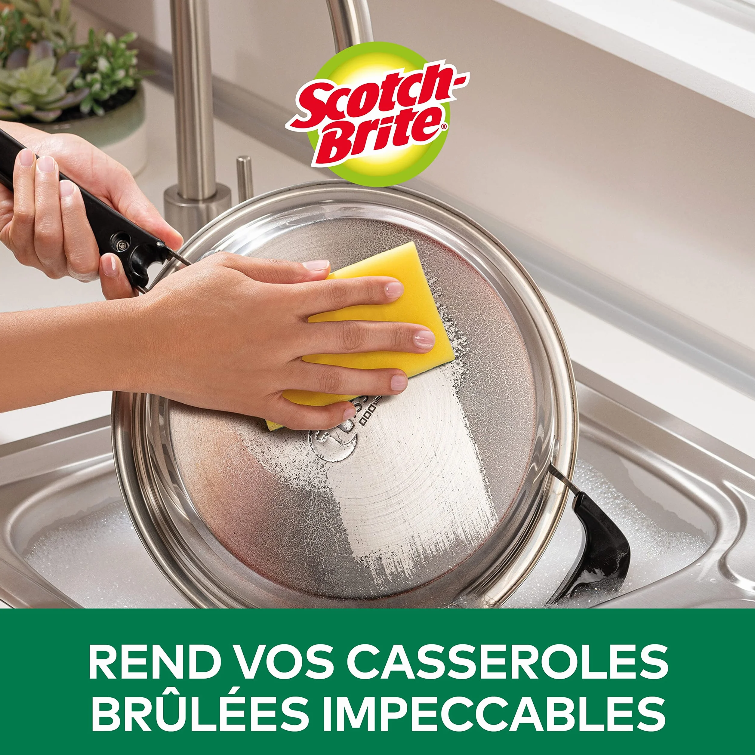 Scotch-Brite Classic Éponge à récurer 20 pièces durable