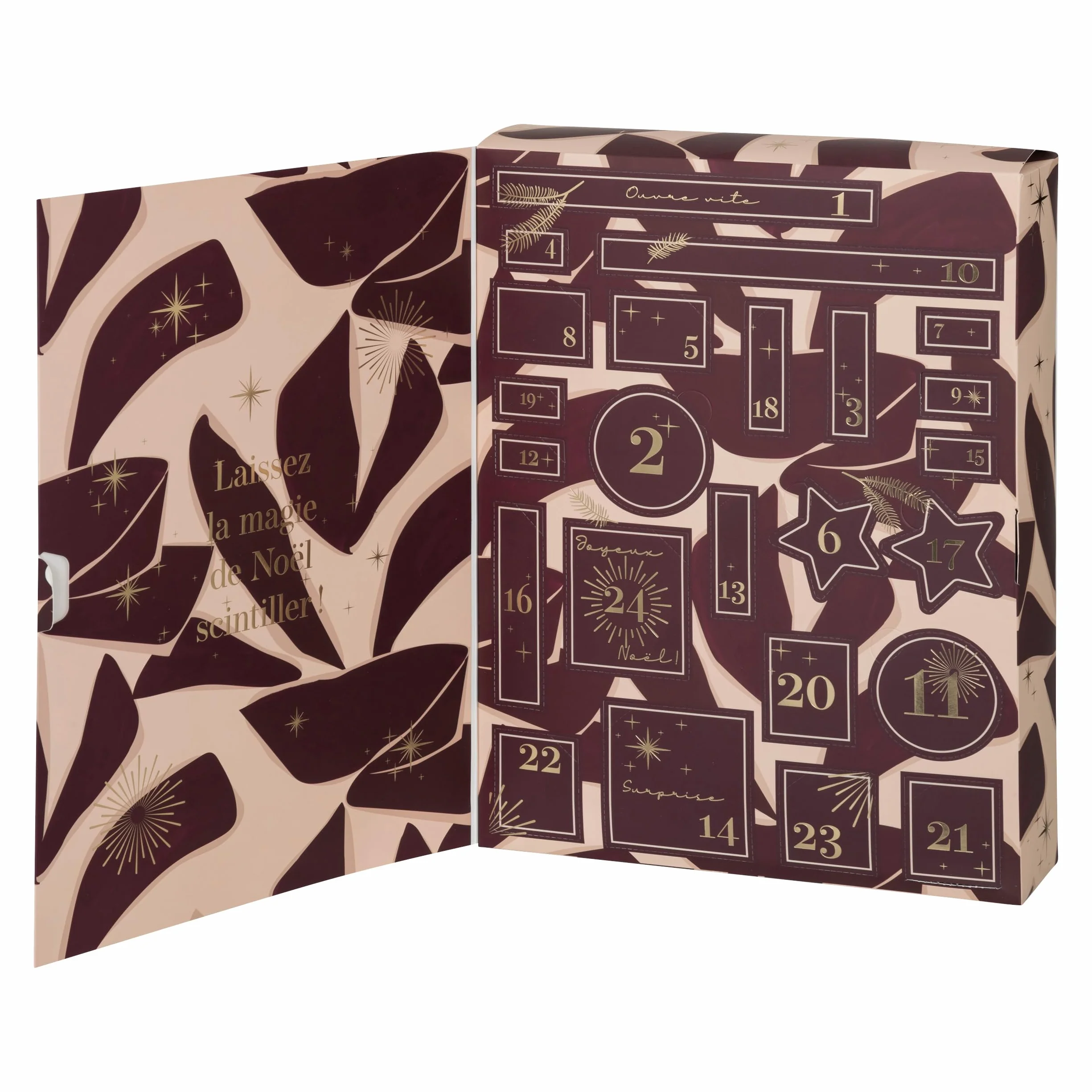 Atmosphera Calendrier de l Avent Automne 29x67cm
