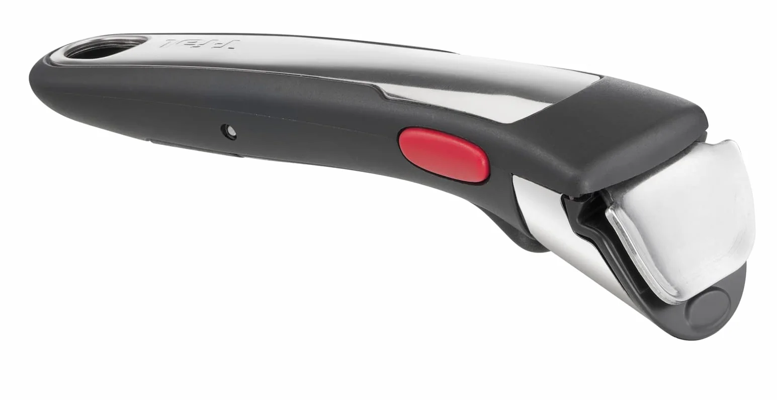 Tefal Ingenio Poignée amovible Premium noire Empilable Verrouillage sécurité 3 points